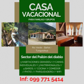 CASA VACACIONAL PARA FAMILIA GRUPOS Y RETIROS